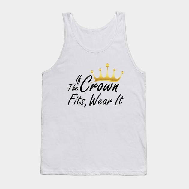 If The Crown Fits Wear It - Ranboo My Beloved Tank Top by EleganceSpace